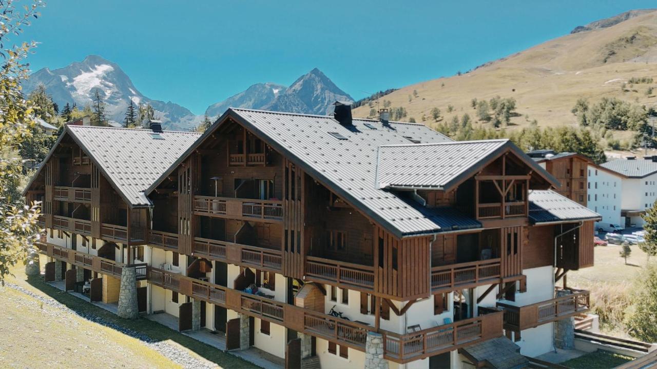 T2 Meuble Tourisme 3 Etoiles, Pied Des Pistes-Parking Prive Avec Balcon Et Superbe Vue Daire Les Deux Alpes Dış mekan fotoğraf